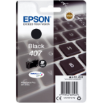 Epson C13T07U140/407 Ink cartridge black, 2.6K pages ISO/IEC 19752 41.2ml for Epson WF 4745