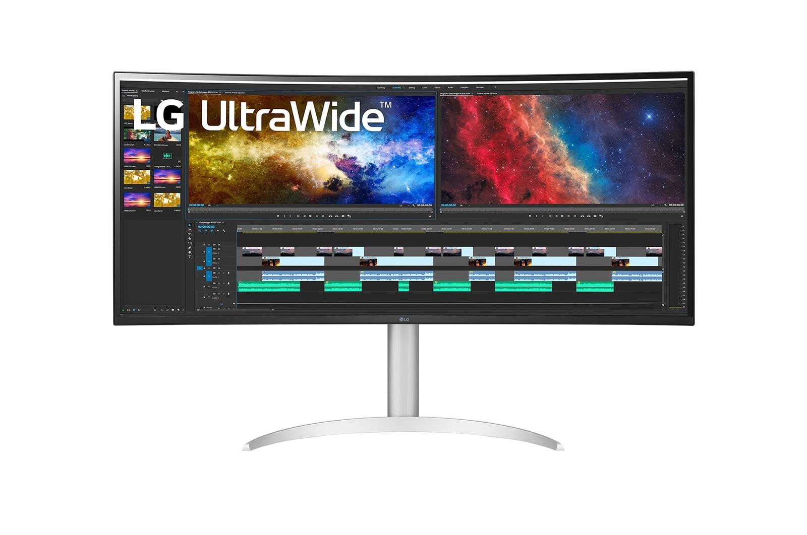LG 38BQ85C-W computer monitor 95.2 cm (37.5") 3840 x 1600 pixels...