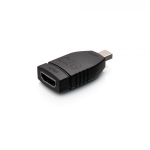 C2G 29875 cable gender changer Mini DisplayPort HDMI Black