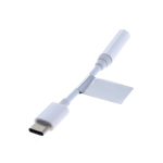 Insmat 133-1027 ljudkabel 3,5mm USB Type-C Vit