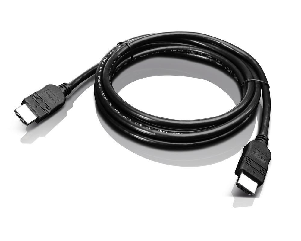 Image of Lenovo for HDMI cable 2.0m HDMI, 2 m, HDMI Type A (Standard), HDMI...
