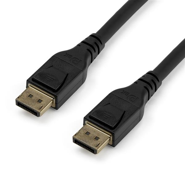 StarTech.com Cable DisplayPort 1.4 de 3m - Certificado VESA - 8K 60Hz - HBR3 - HDR - Cable de Monitor DP a DP - UltraHD 4K 120Hz