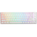 Ducky One3 Pure White SF keyboard USB UK English