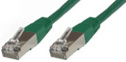 Image of Microconnect 3m Cat6 FTP networking cable Green F/UTP (FTP)