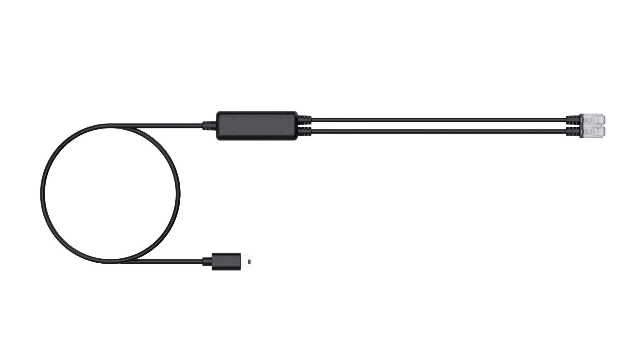 Yealink Telephone cable for WH63 E2/WH64/WH68 Series(1 PCS)