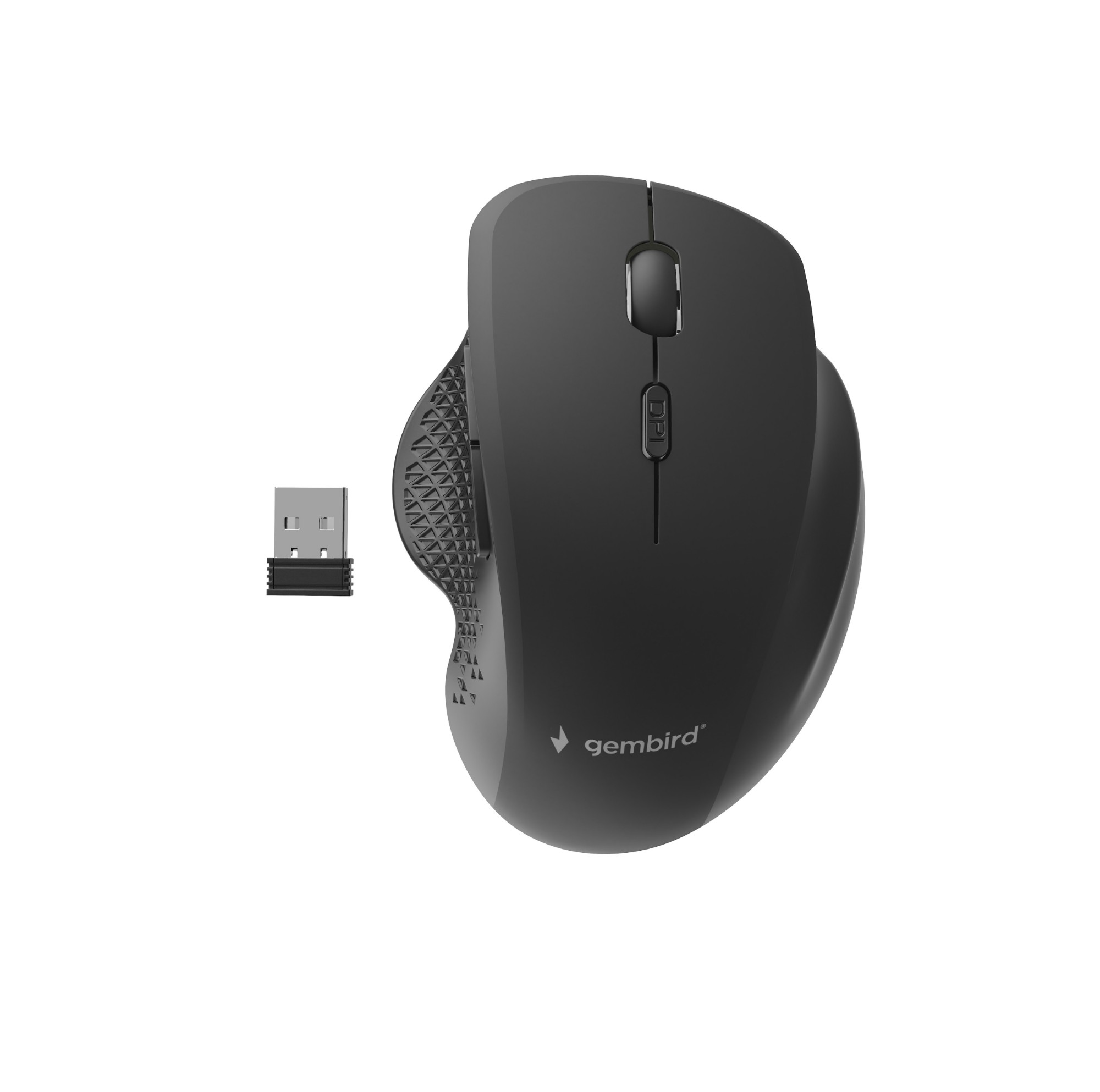 Gembird MUSW-6B-02 mouse Office Right-hand RF Wireless Optical 1600 DPI