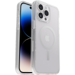 OtterBox Symmetry+ Clear Case for iPhone 14 Pro for MagSafe, Shockproof, Drop proof, Protective Thin Case, 3x Tested to Military Standard, Antimicrobial Protection, Clear, No Retail Packaging