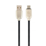 Cablexpert CC-USB2R-AMMBM-1M USB cable USB 2.0 USB A Micro-USB B Black