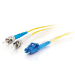 C2G 85600 cable de fibra optica 10 m LC ST OFNR Amarillo