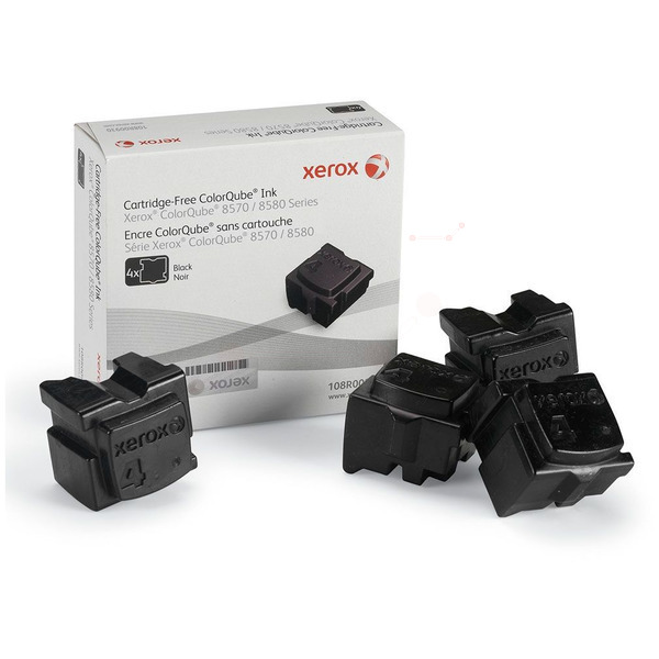 Image of Xerox 108R00935 Dry ink in color-stix black, 4x8.6K pages Pack=4...