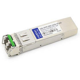 AddOn Networks 10G-SFPP-ZRD155979AO Compatible 10G SFP+ 80 km TAA Compliant Transceiver