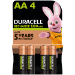 Duracell Rechargeable Plus AA 1300mah Pack of 4