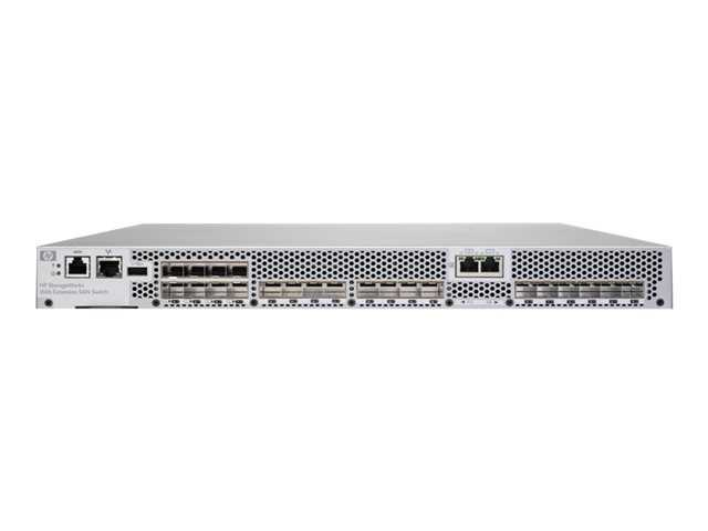 HPE StorageWorks 1606 FCIP 16-pt Enabled 8Gb FC 6-pt Enabled 1GbE Managed Gigabit Ethernet (10/100/1000) 1U Grey