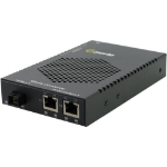 Perle S-1110DHP-SC10D network media converter 1000 Mbit/s 1490 nm Single-mode Black