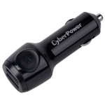 CyberPower CPTDC2U mobile device charger Mobile phone, MP3, MP4, PDA, Tablet Black Cigar lighter Auto