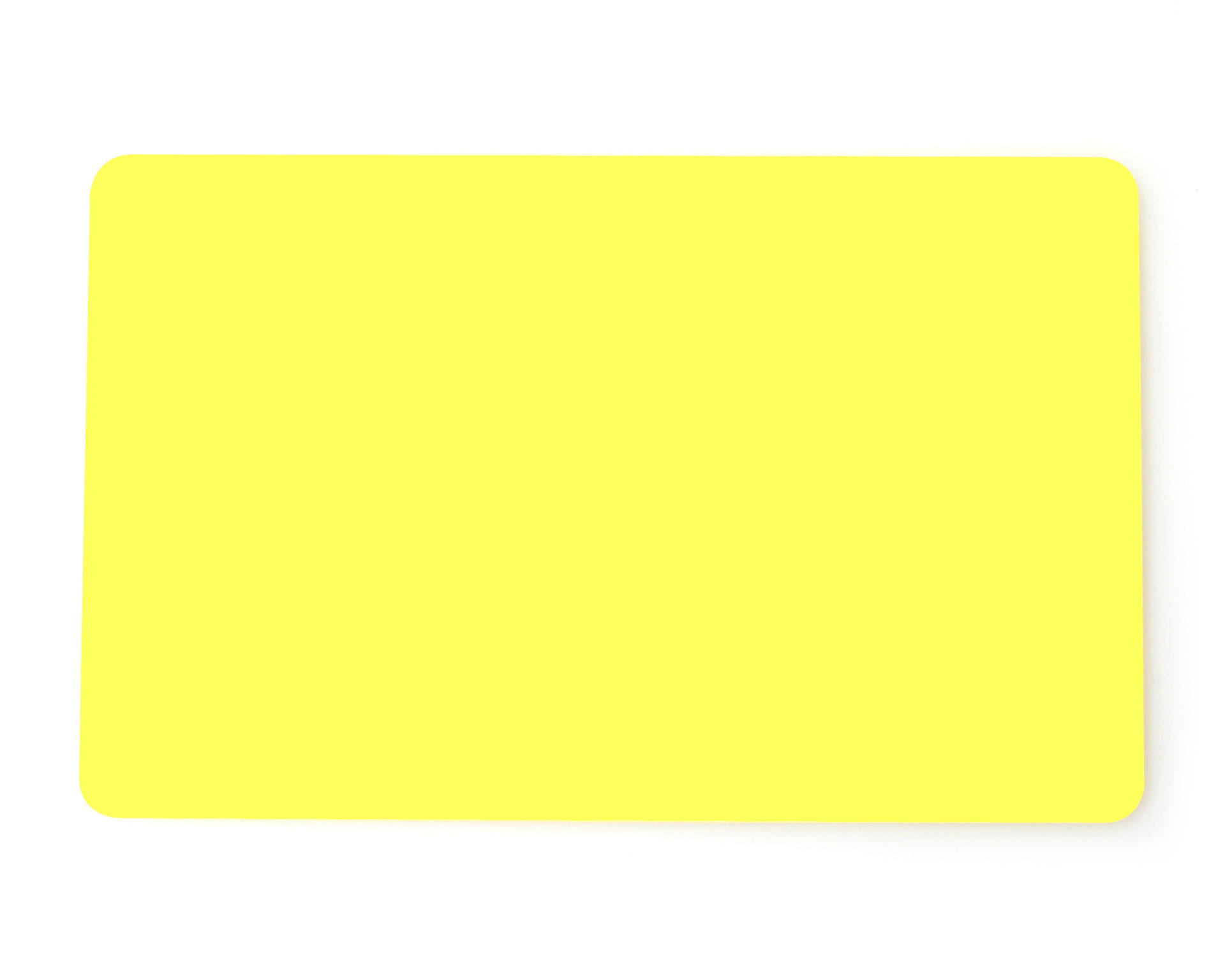 Dyestar Premium Yellow 760 Micron Cards with Coloured Core (Pack of 10