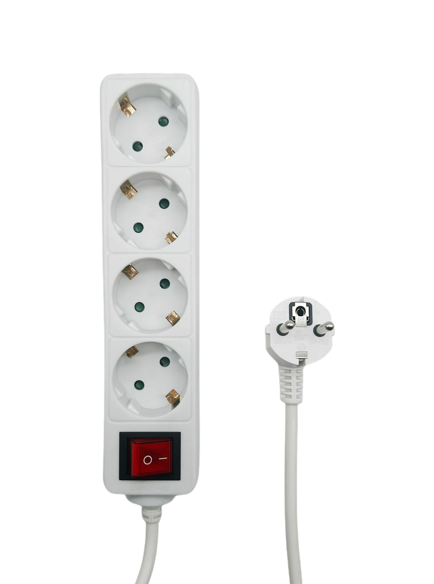 Microconnect Mc-Gru0045ws Power Extension 5 M 4 Ac Outlet(S) Indoor Wh