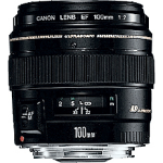 Canon EF 100mm f/2.0 USM Black