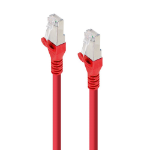 ALOGIC 0.5m Red Shielded CAT6A LSZH Network Cable