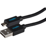 Maplin MAPCUS41 USB cable 3 m USB 2.0 USB A Micro-USB B Black