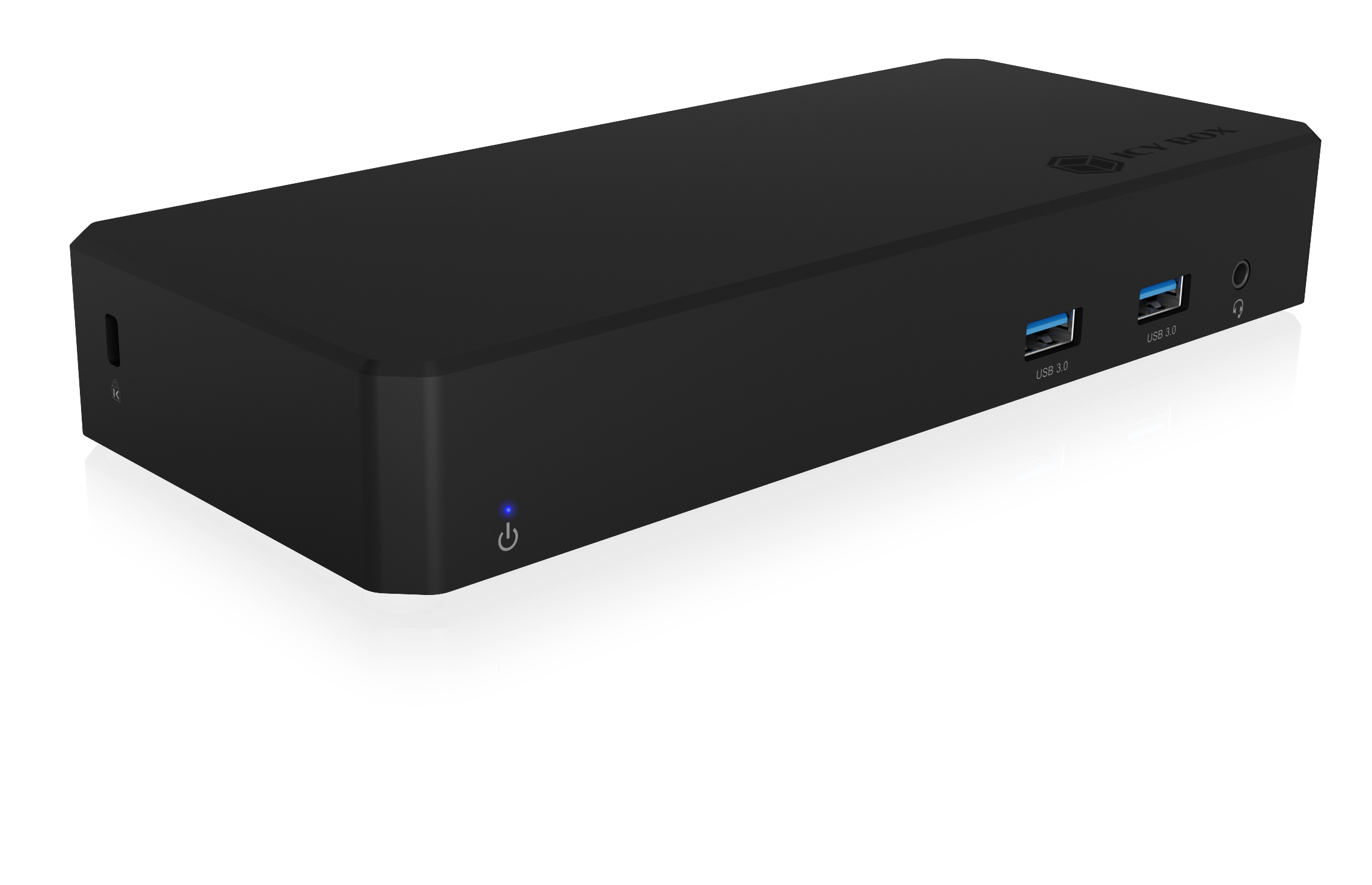 Image of ICY BOX IB-DK2254AC Wired USB 3.2 Gen 2 (3.1 Gen 2) Type-C Black