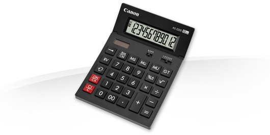 Image of Canon AS-2200 calculator Desktop Display Black