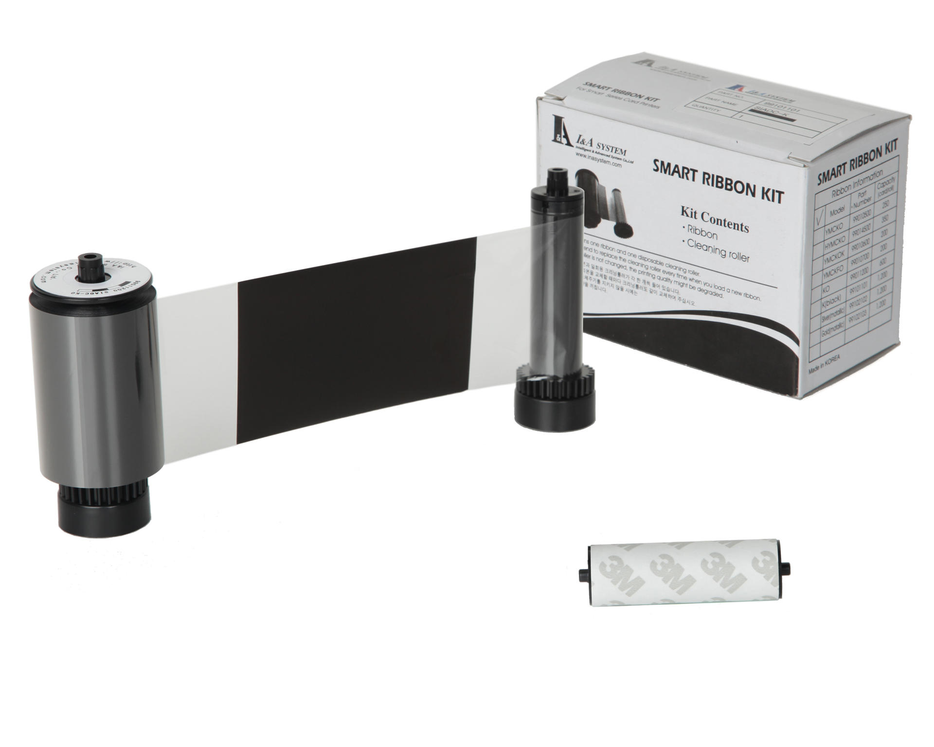 Image of IDP IDP Smart 650655 Black Ribbon & Overlay (600 Prints)