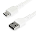 StarTech.com Cable de 2m USB 2.0 a USB-C - Blanco