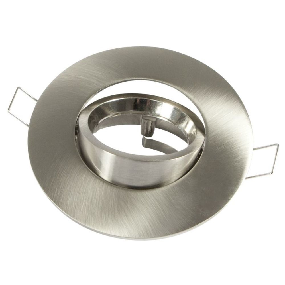EU Product - Retrofit GU10 GX5.3 Deckeneinbausatz D03-silber thumbnail