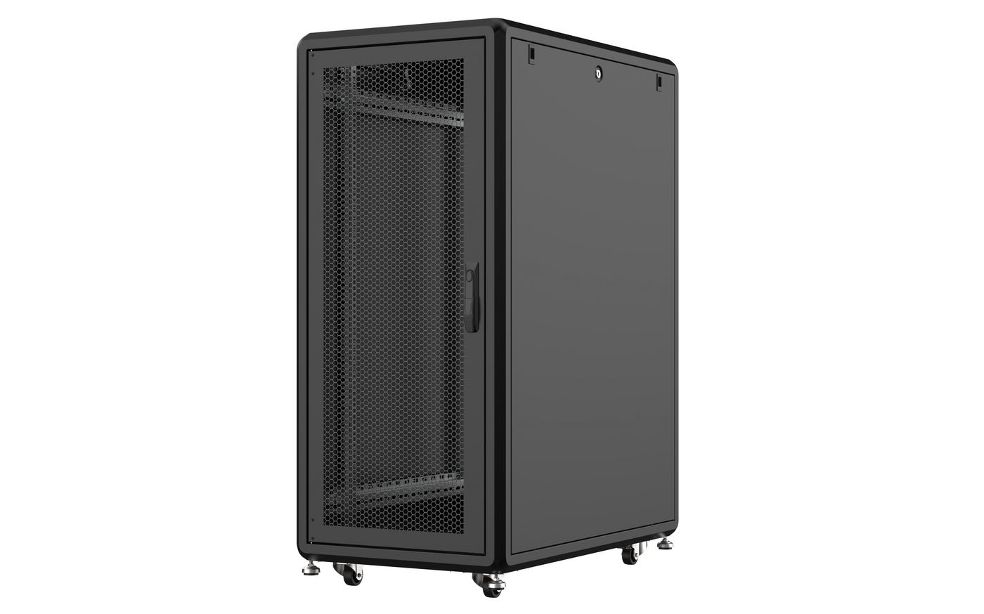 Image of Lanview RSL26U61BL rack cabinet 26U Freestanding rack Black