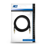 ACT 10 meter High Quality audio aansluitkabel 3,5 mm stereo jack male - male