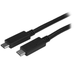 StarTech.com USB-C-kabel med Power Delivery (5 A) - M/M - 1 m - USB 3.1 (10 Gbps) - USB-IF-certifierad