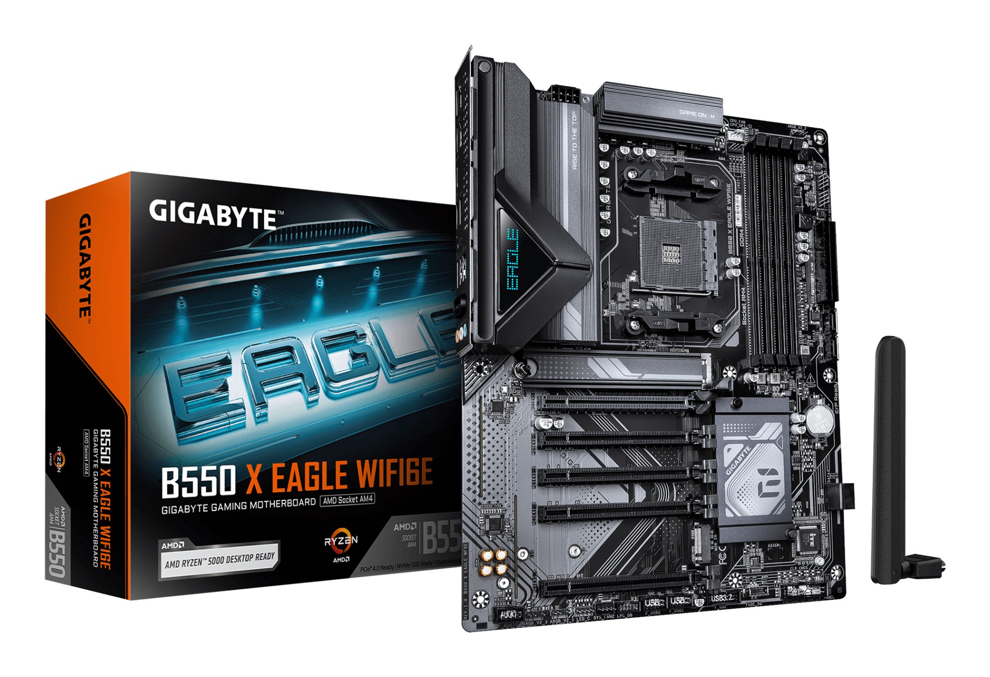 EU Product - B550 X Eagle WiFi6e AM4 - Motherboard - AMD Socket AM4 (Ryzen) thumbnail