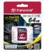 Transcend SD Card SDXC/SDHC Class 10 64GB