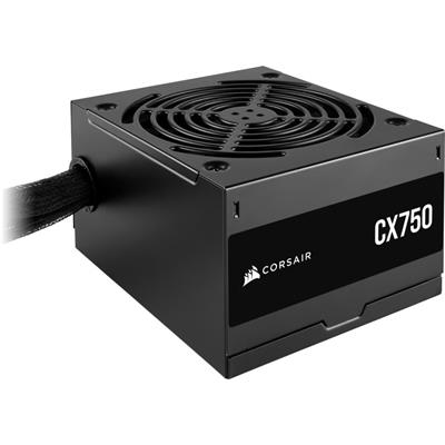 Image of Corsair 750W CX750 PSU Fully Wired 80+ Bronze Thermally Controlled Fan