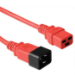 Microconnect PE2019R18 power cable Red 1.8 m C19 coupler C20 coupler