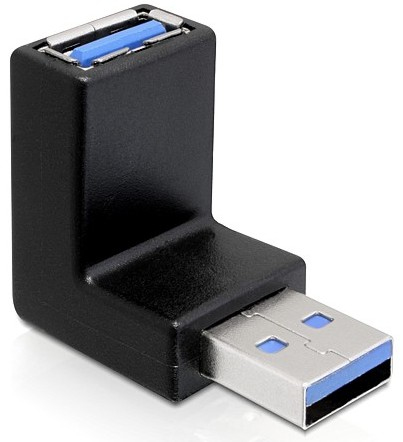 DeLOCK USB 3.0 M/F Black
