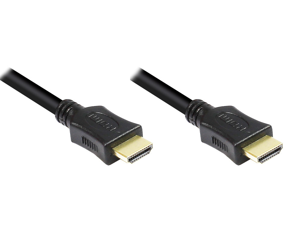 Alcasa 4514-100 HDMI cable 10 m HDMI Type A (Standard) Black
