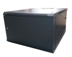 Lanview LVR242219 rack cabinet 7U Wall mounted rack Black
