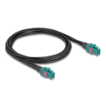 DeLOCK Cable Mini FAKRA Z jack quad to Mini FAKRA Z jack quad