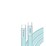 Verbatim Sync & Charge SoftTouch Cable 60W USB-C to USB-C | 120cm | Blue