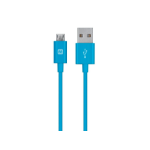 Monoprice 13935 USB cable 122" (3.1 m) USB A Micro-USB B Blue