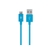 Monoprice 13935 USB cable 122" (3.1 m) USB A Micro-USB B Blue