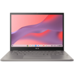 ASUS Chromebook CX34 Flip CB3401FBA-LZ0347 Intel® Core™ i7 i7-1255U 35.6 cm (14") Touchscreen WUXGA 8 GB LPDDR4x-SDRAM 256 GB SSD Wi-Fi 6E (802.11ax) ChromeOS Grey
