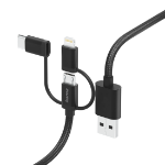 Hama 00201536 USB cable USB 2.0 1.5 m USB A USB C Black