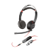 HP Poly Blackwire 5220 Stereo USB-C Headset +3.5mm Plug +USB-C/A Adapter