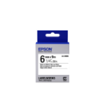 Epson C53S652003/LK-2WBN Ribbon black on white 6mm x 9m for Epson LabelWorks 4-18mm/36mm/6-12mm/6-18mm/6-24mm