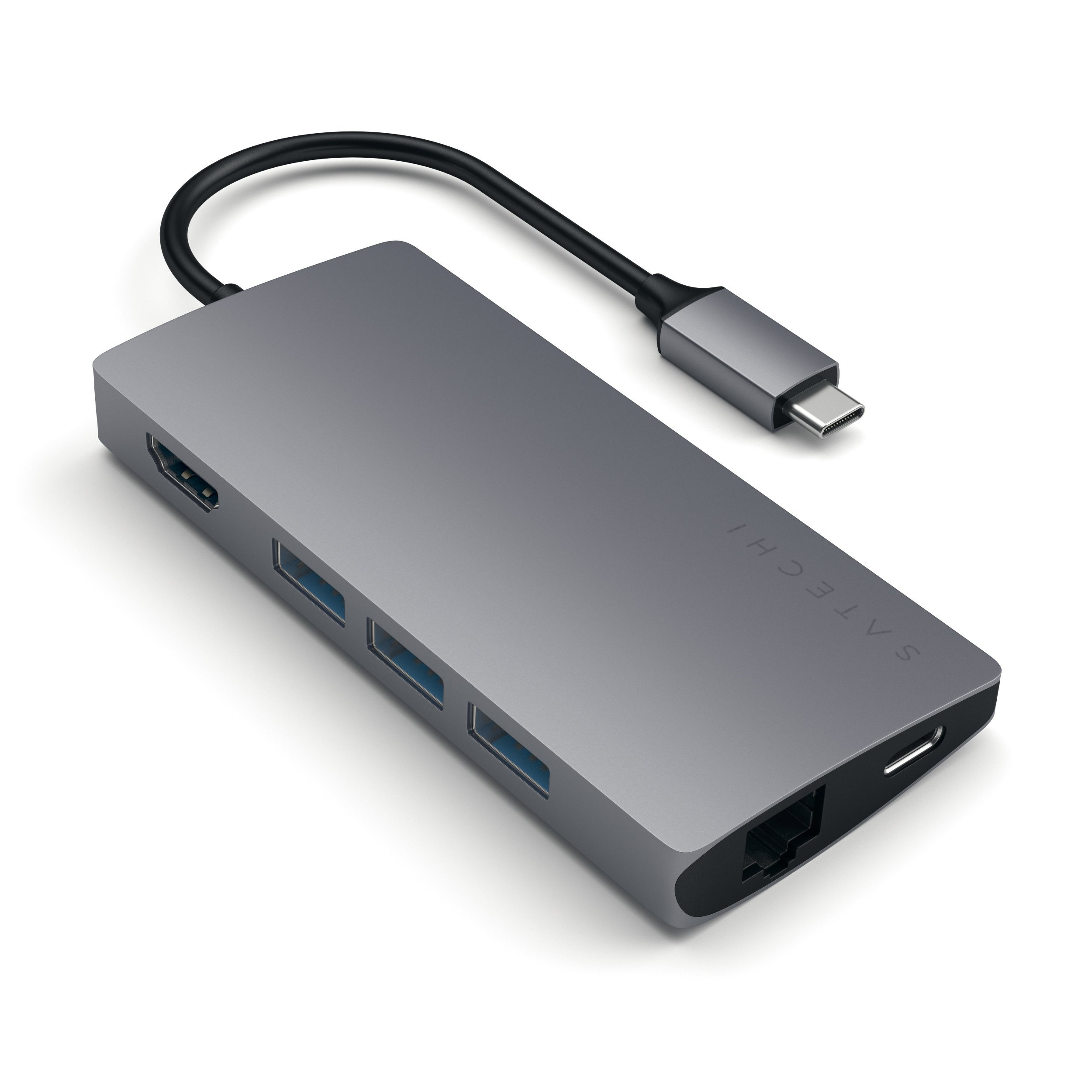 Image of Satechi Multi-Port Adapter V2 Dock st. USB 3.2 Gen 1 (3.1 Gen 1)...
