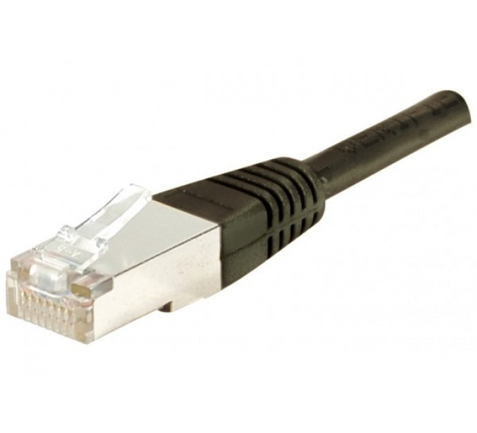 EXC 854144 networking cable Black 1 m Cat5e F/UTP (FTP)