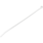 StarTech.com 1000 Pack 10" Cable Ties - White Extra Large Nylon/Plastic Zip Tie - Adjustable Electrical/Network Cable Wraps/-40 to +85C Temp/94V-2 Fire & UL Rated TAA
